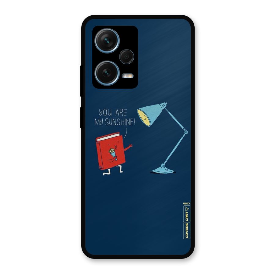 My Sunshine Metal Back Case for Redmi Note 12 Pro Plus 5G