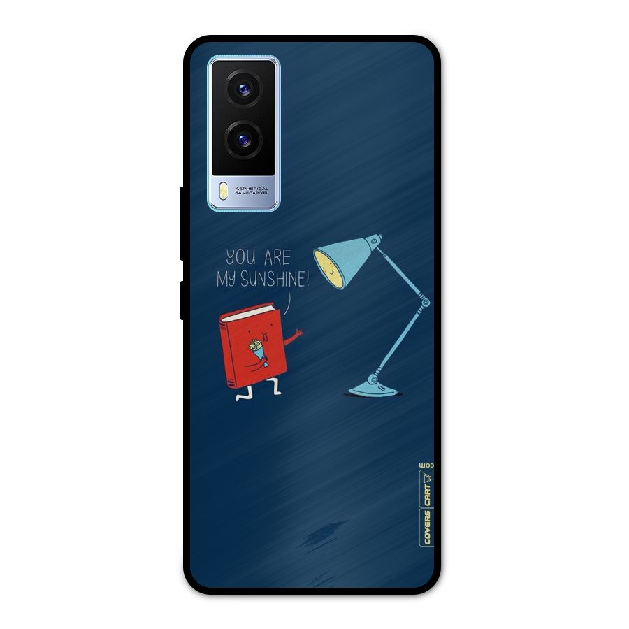 My Sunshine Metal Back Case for Vivo V21e 5G