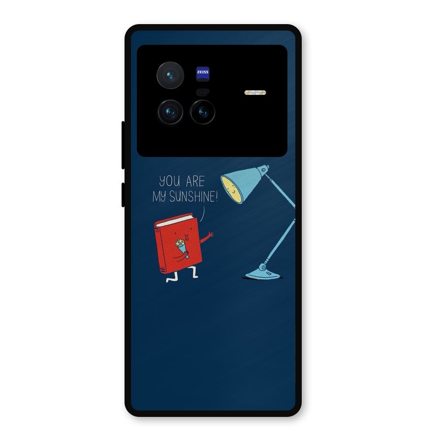 My Sunshine Metal Back Case for Vivo X80