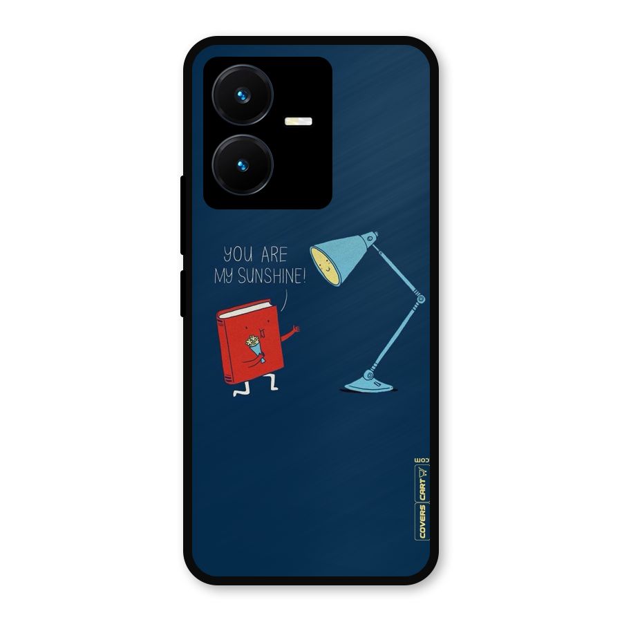 My Sunshine Metal Back Case for Vivo Y22