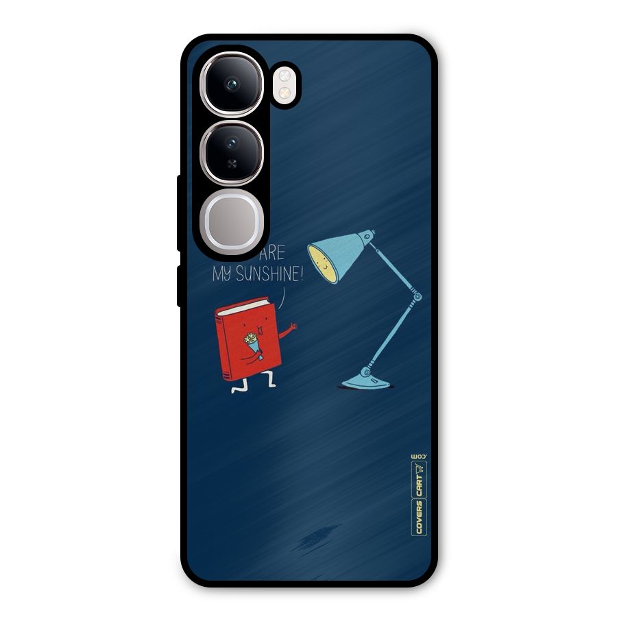 My Sunshine Metal Back Case for Vivo Y300