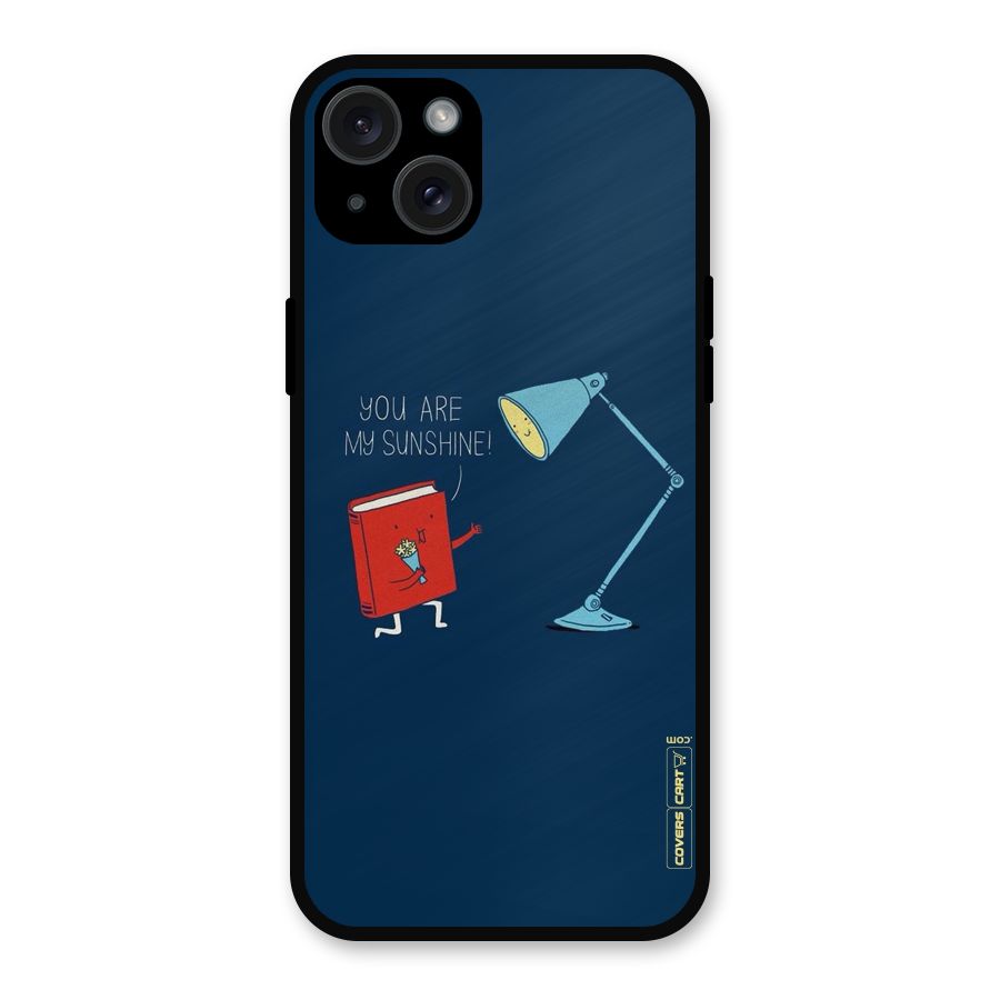 My Sunshine Metal Back Case for iPhone 15 Plus