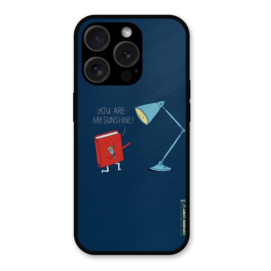 My Sunshine Metal Back Case for iPhone 15 Pro