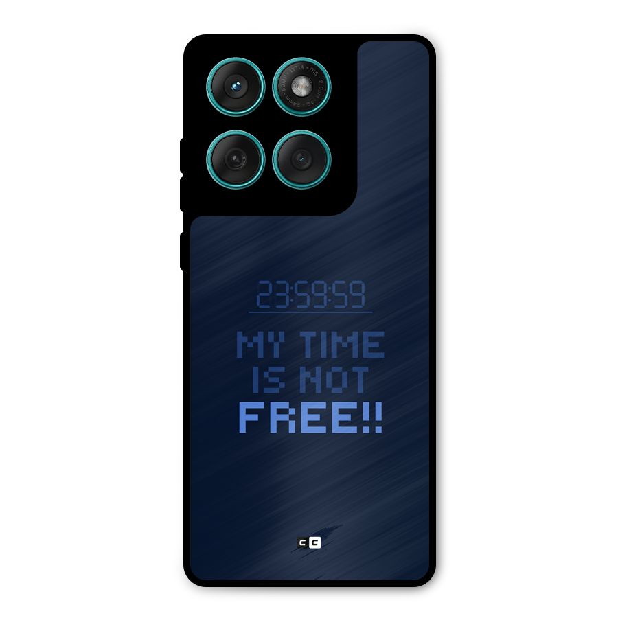 My Time Metal Back Case for Motorola Edge 60