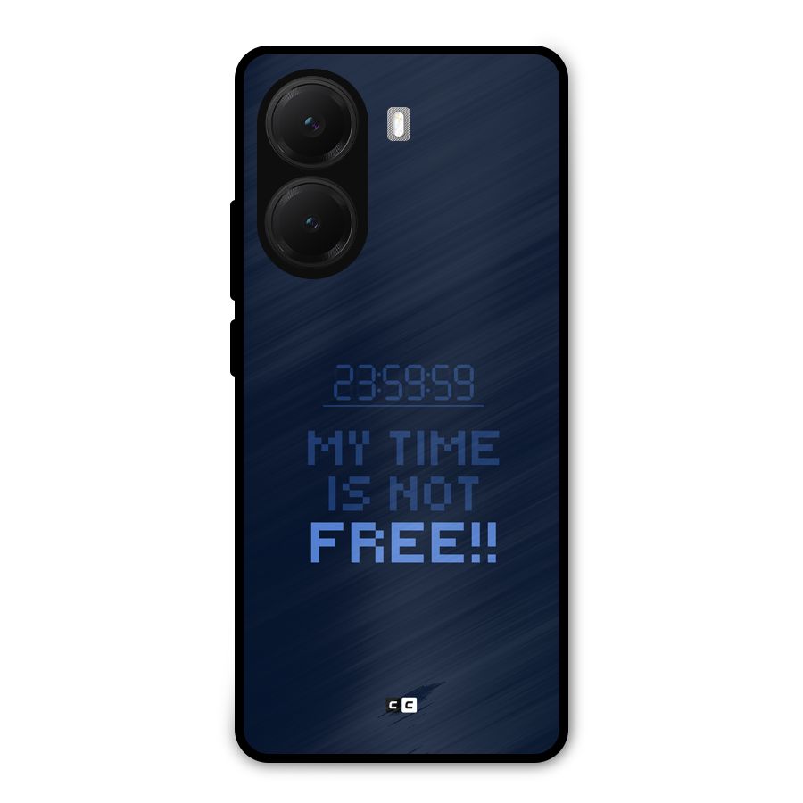 My Time Metal Back Case for Poco X7 Pro