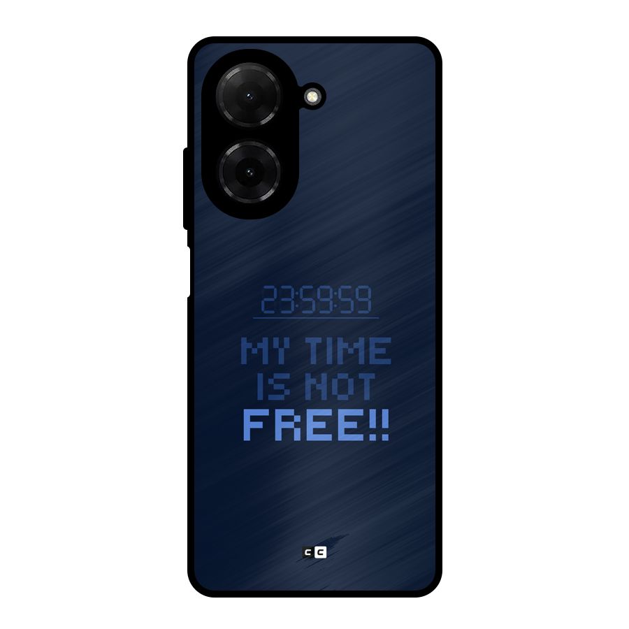 My Time Metal Back Case for Redmi A5 4G