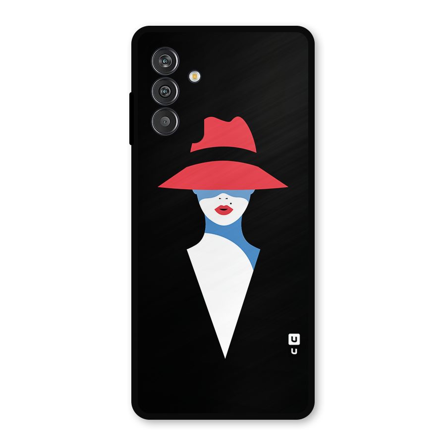 Mysterious Woman Illustration Metal Back Case for Galaxy M13