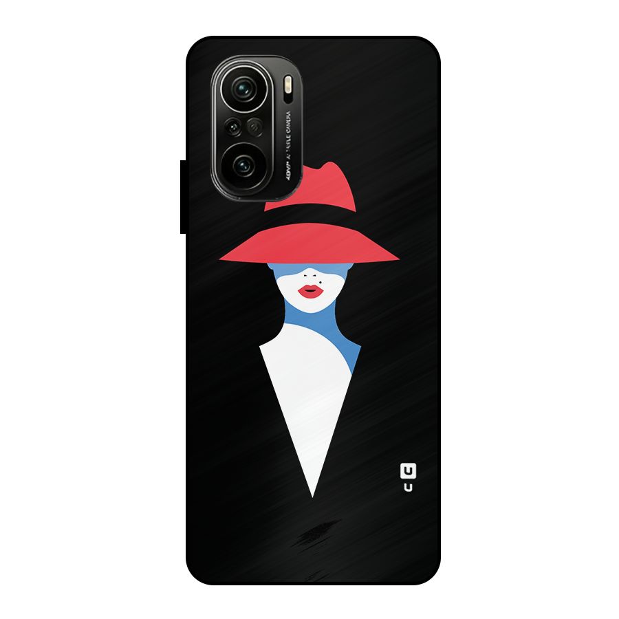 Mysterious Woman Illustration Metal Back Case for Mi 11x