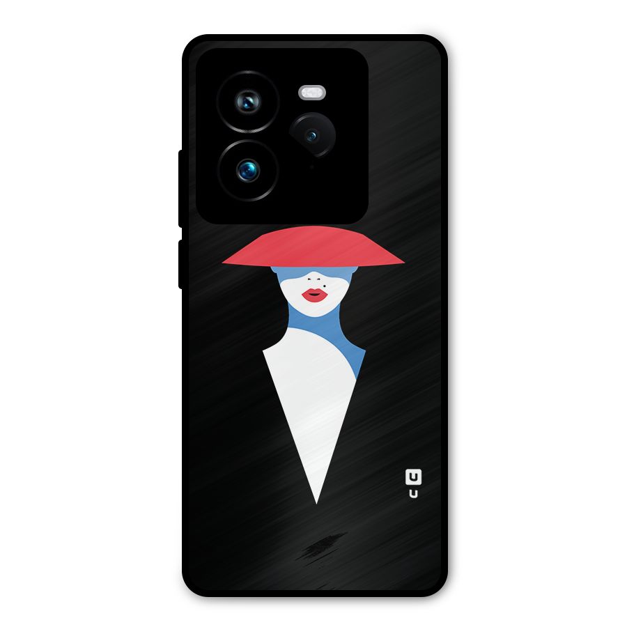 Mysterious Woman Illustration Metal Back Case for Realme GT 7 Pro