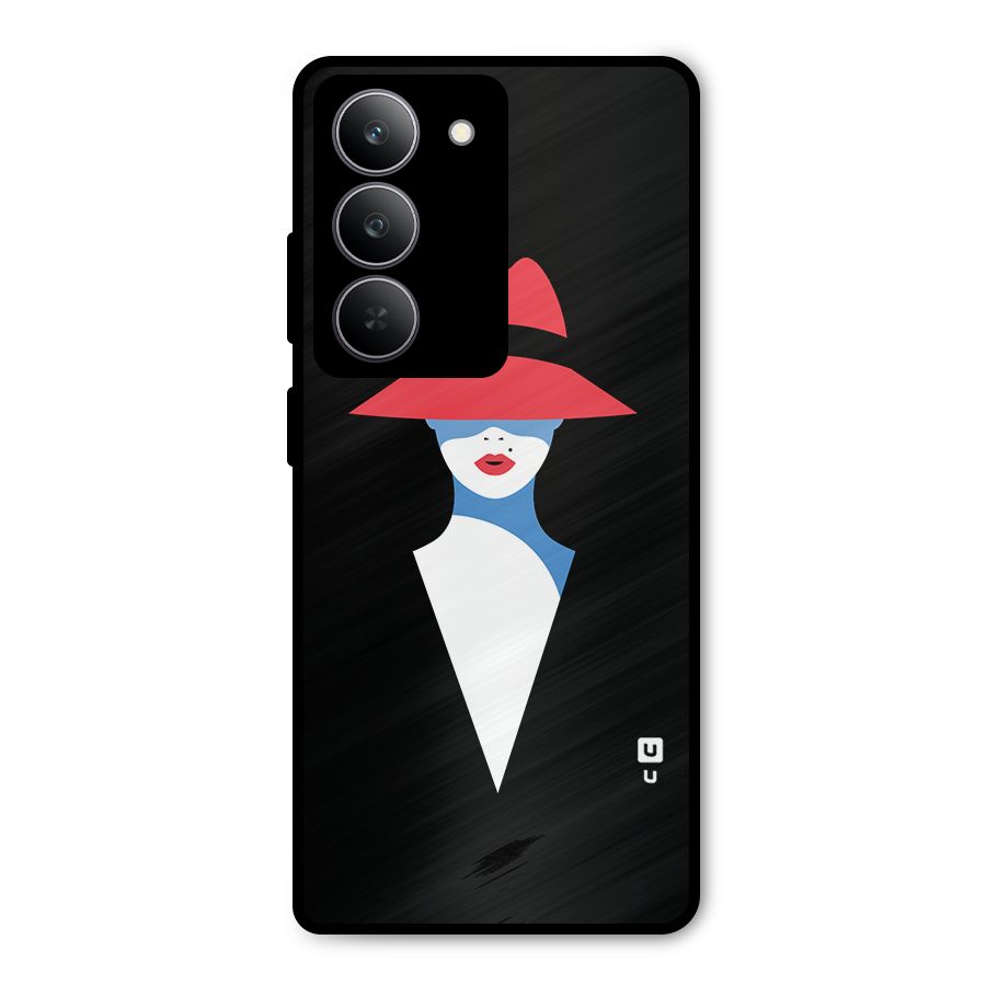 Mysterious Woman Illustration Metal Back Case for Realme P3x
