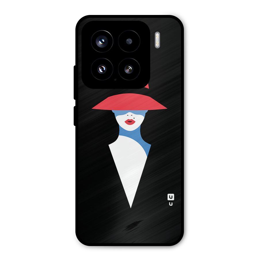 Mysterious Woman Illustration Metal Back Case for Xiaomi 15