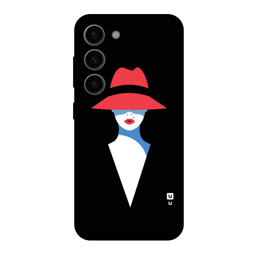 Mysterious Woman Illustration Original Polycarbonate Back Case for Galaxy S23