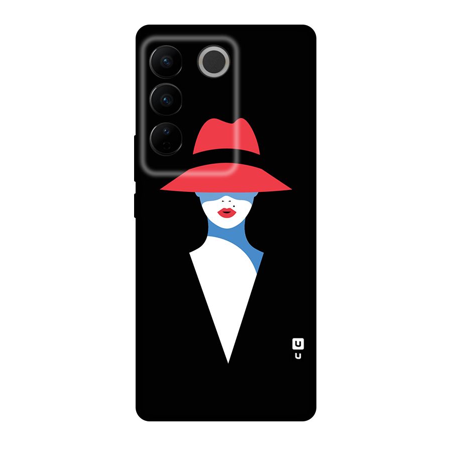 Mysterious Woman Illustration Original Polycarbonate Back Case for Vivo V27