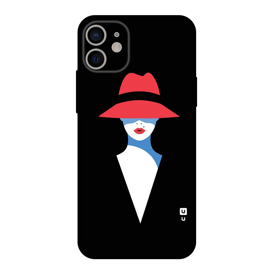 Mysterious Woman Illustration Original Polycarbonate Back Case for iPhone 11