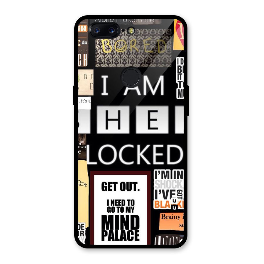 Mystery Pattern Glass Back Case for OnePlus 5T