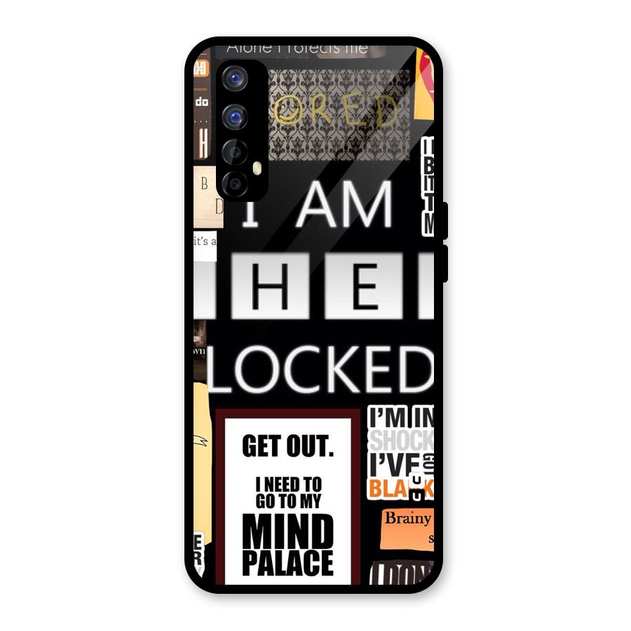 Mystery Pattern Glass Back Case for Realme Narzo 20 Pro