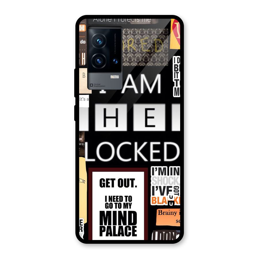 Mystery Pattern Glass Back Case for iQOO 9 5G
