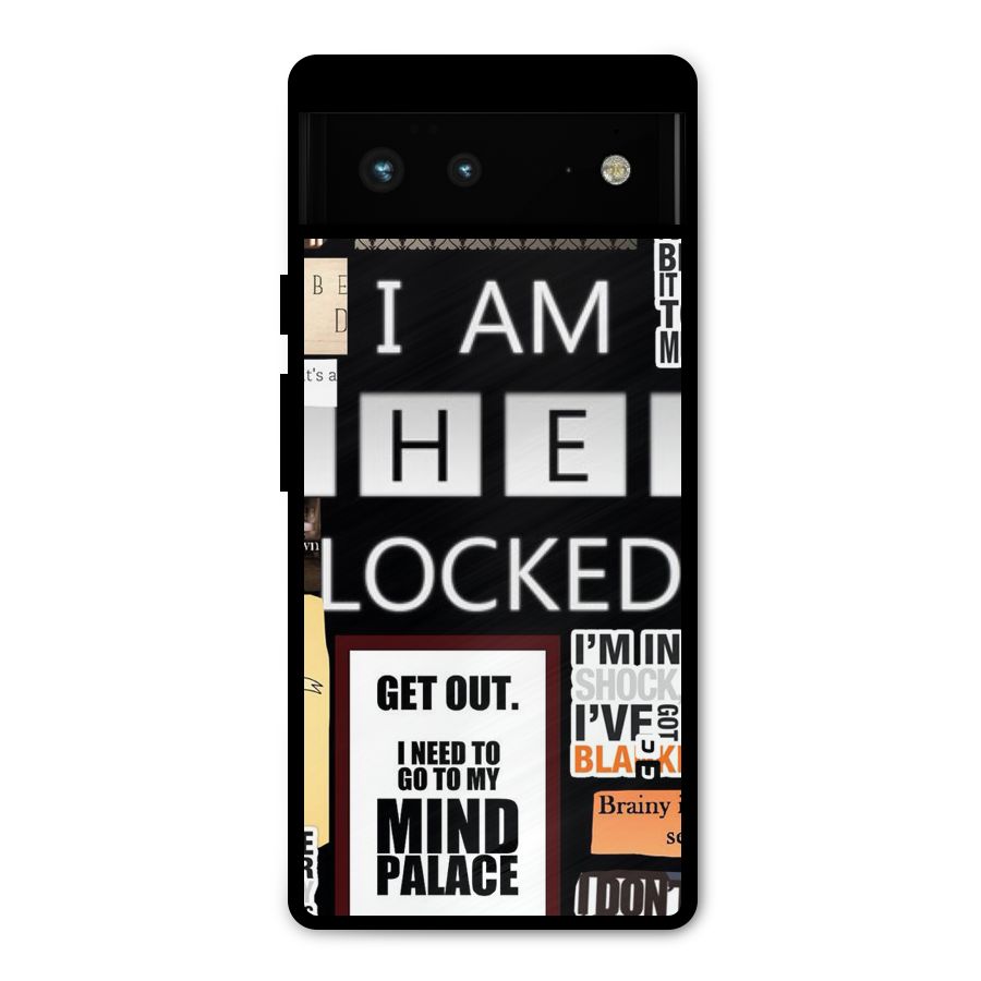 Mystery Pattern Metal Back Case for Google Pixel 6
