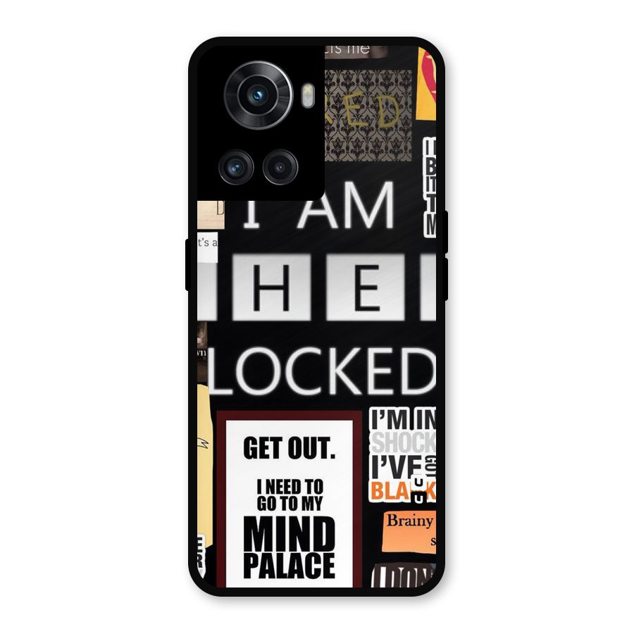 Mystery Pattern Metal Back Case for OnePlus 10R