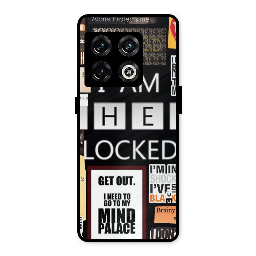 Mystery Pattern Metal Back Case for OnePlus 10 Pro 5G