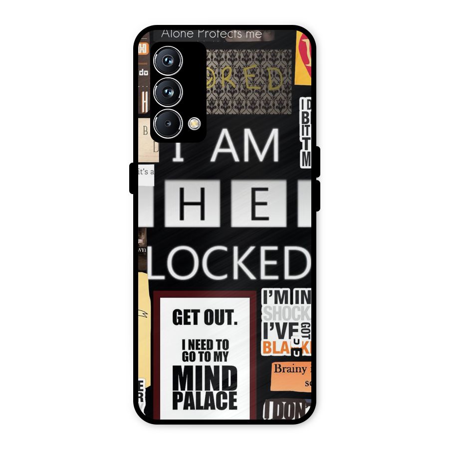 Mystery Pattern Metal Back Case for Realme GT Master Edition