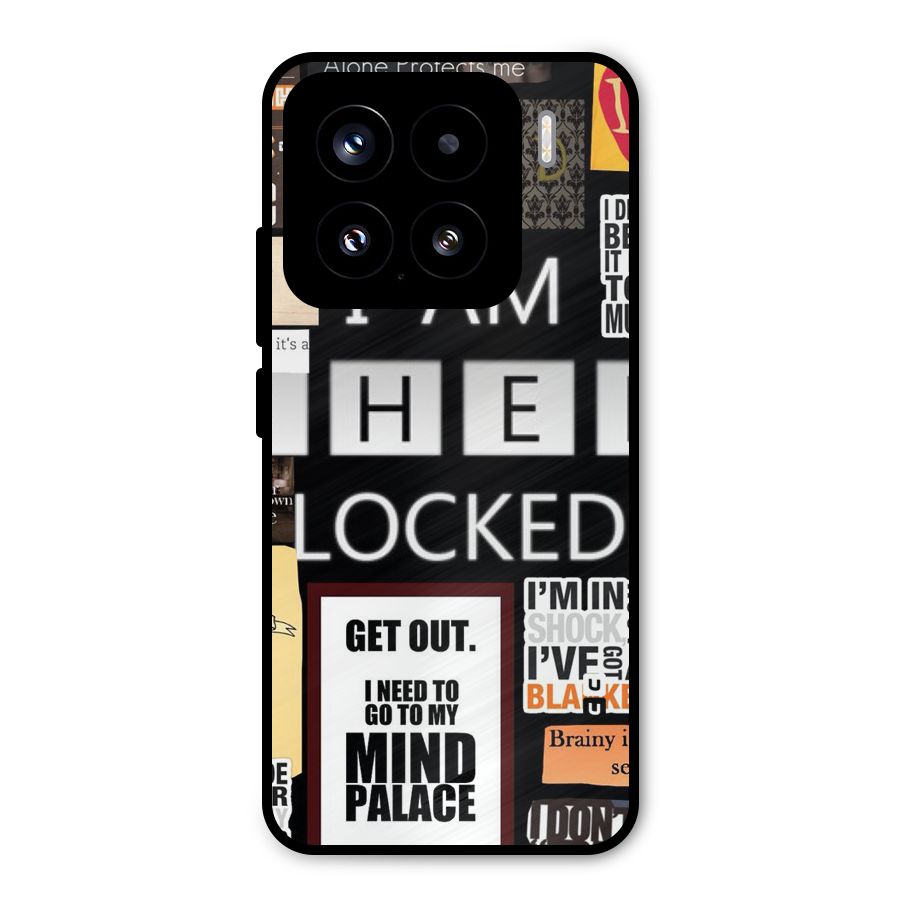 Mystery Pattern Metal Back Case for Xiaomi 15