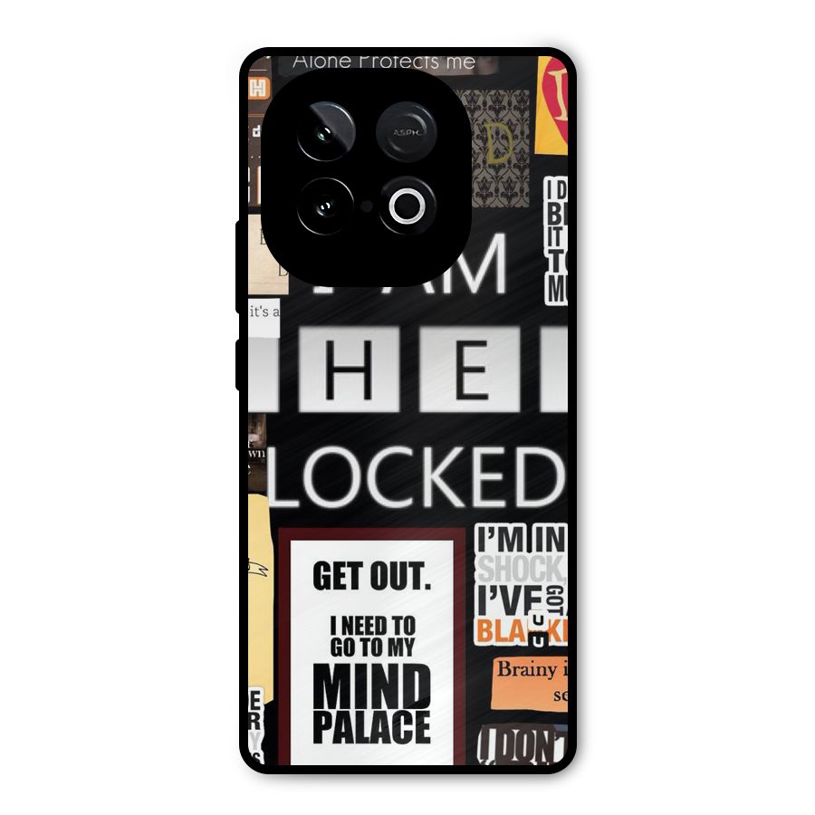 Mystery Pattern Metal Back Case for iQOO Neo 10