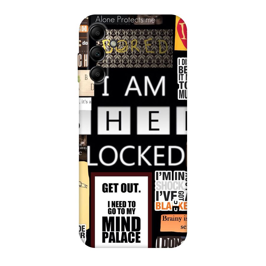 Mystery Pattern Original Polycarbonate Back Case for Galaxy A14 5G
