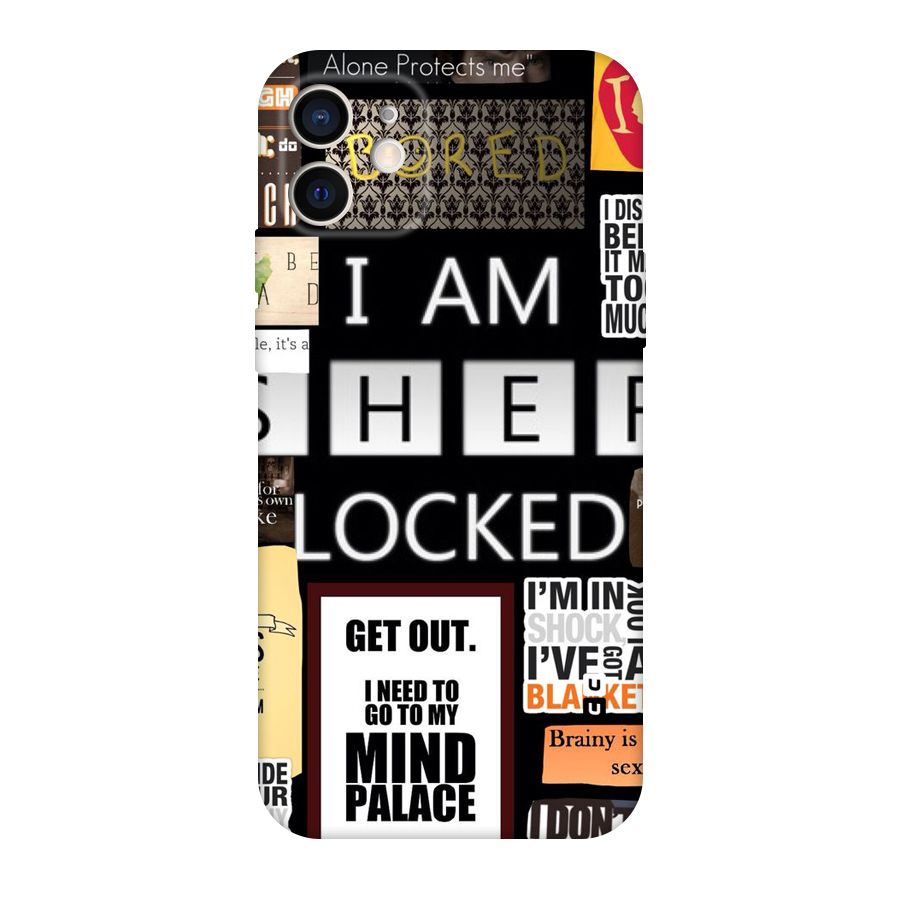 Mystery Pattern Original Polycarbonate Back Case for iPhone 12