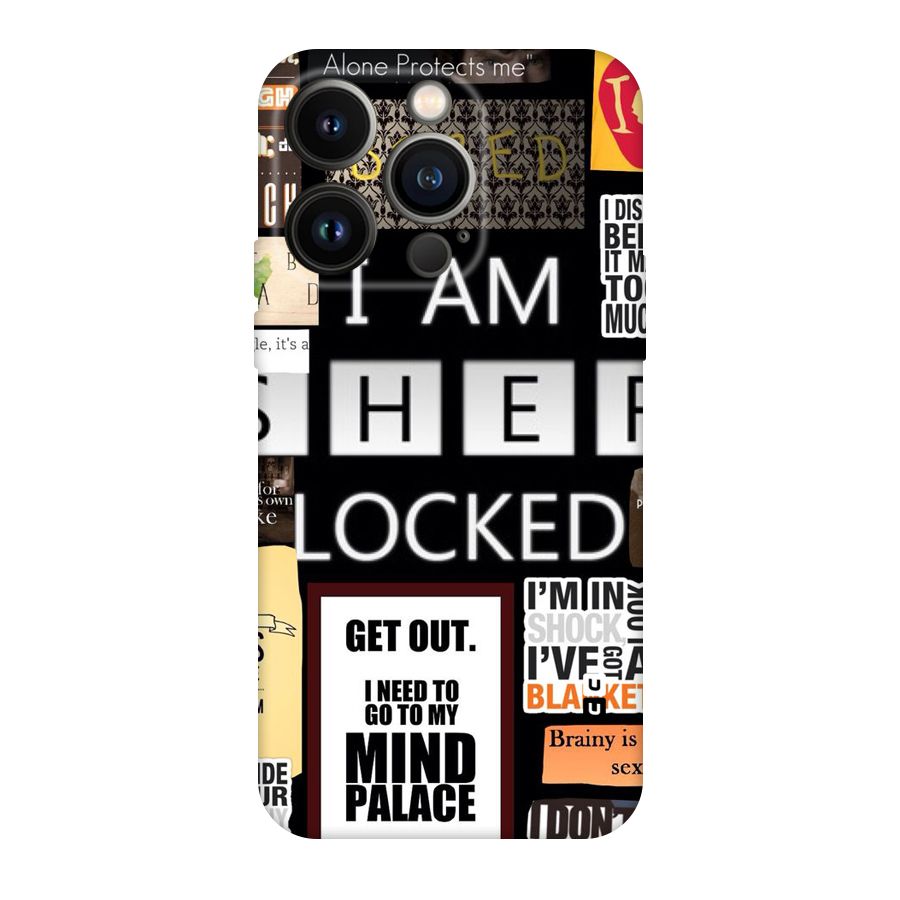Mystery Pattern Original Polycarbonate Back Case for iPhone 14 Pro