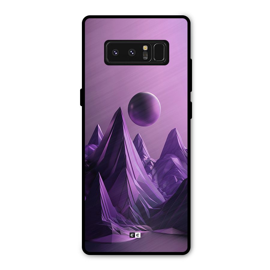 Mystical Landscape Metal Back Case for Galaxy Note 8