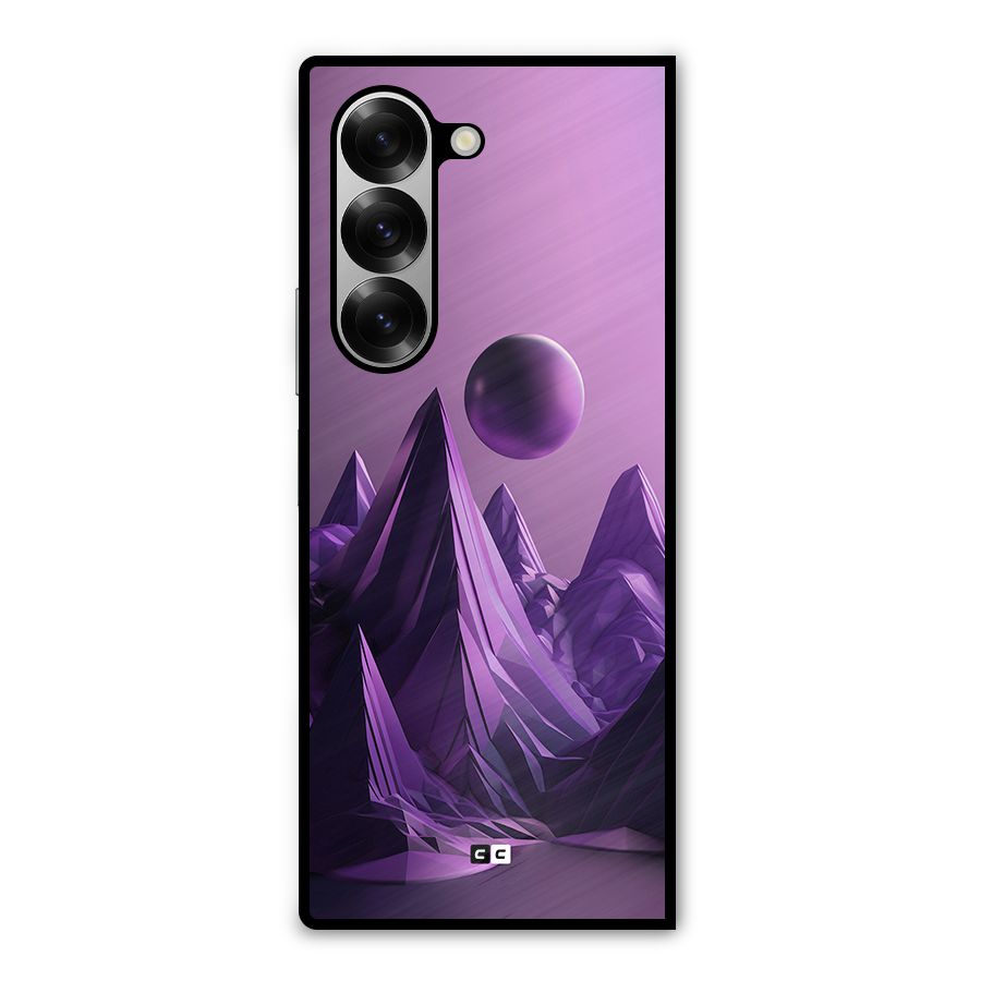 Mystical Landscape Metal Back Case for Galaxy Z Fold6