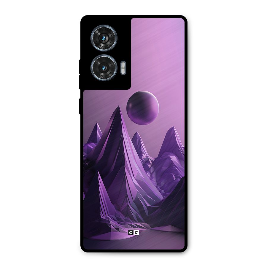 Mystical Landscape Metal Back Case for Motorola Edge 50 Fusion