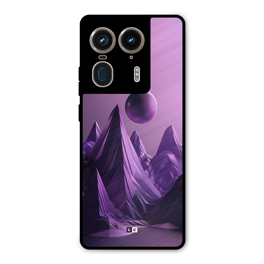 Mystical Landscape Metal Back Case for Motorola Edge 50 Ultra
