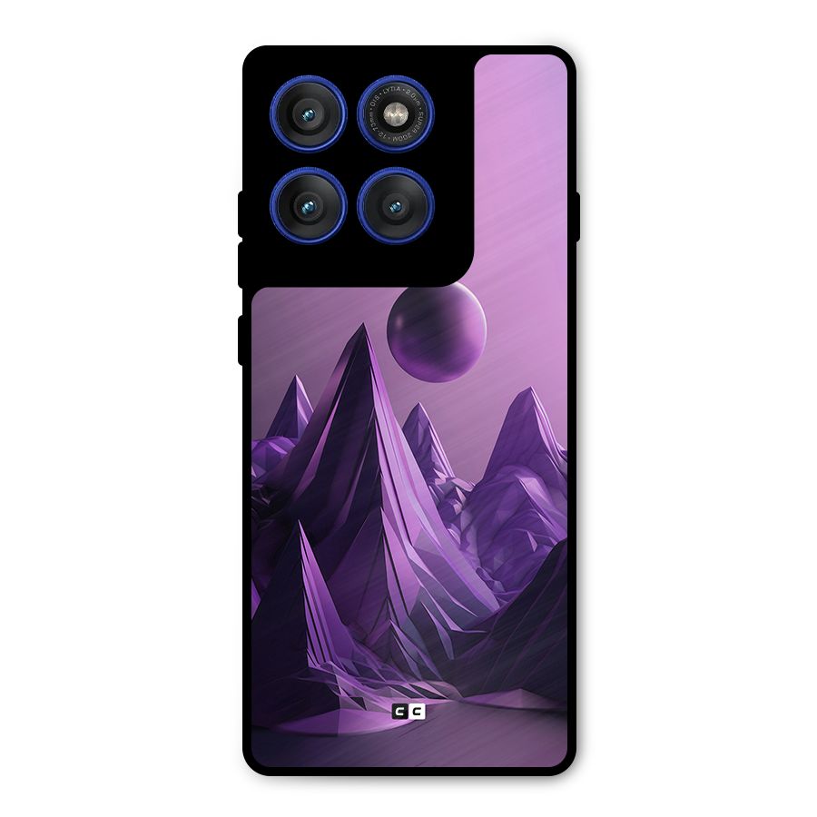 Mystical Landscape Metal Back Case for Motorola Edge 60 Pro