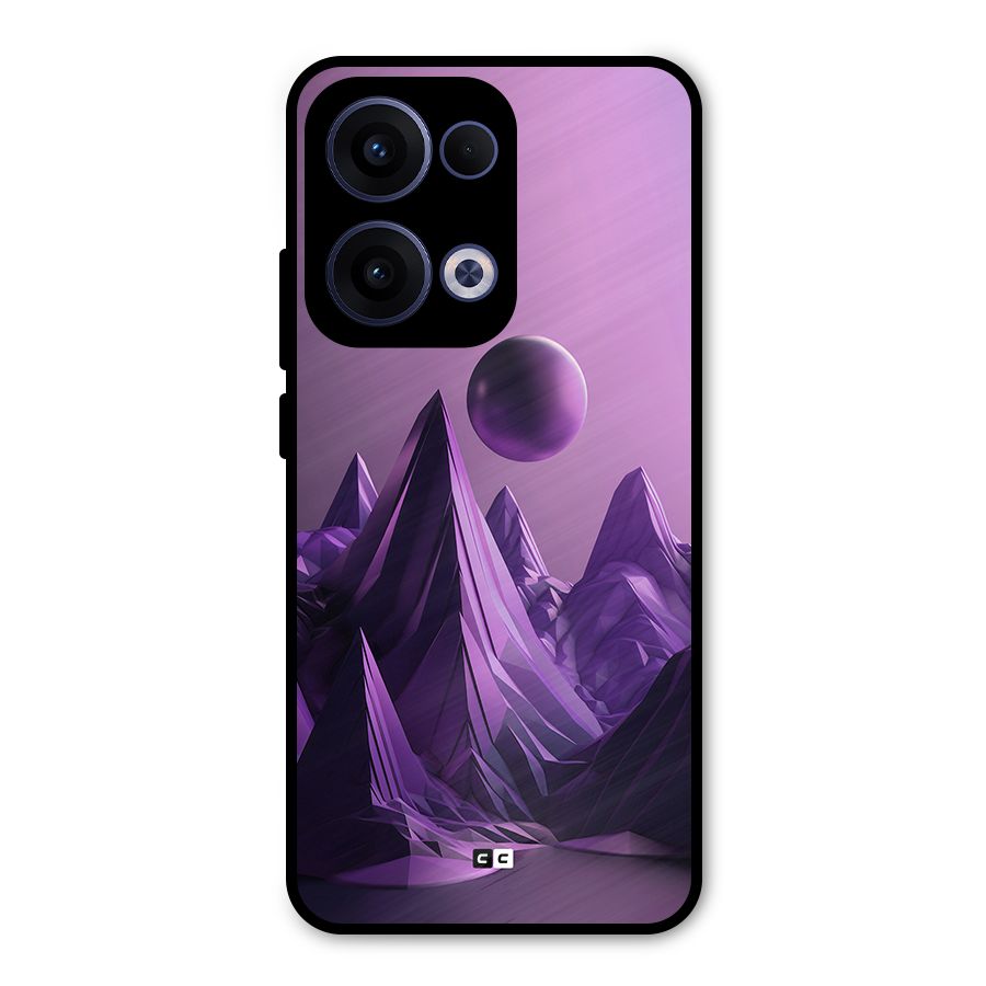 Mystical Landscape Metal Back Case for Oppo Reno13