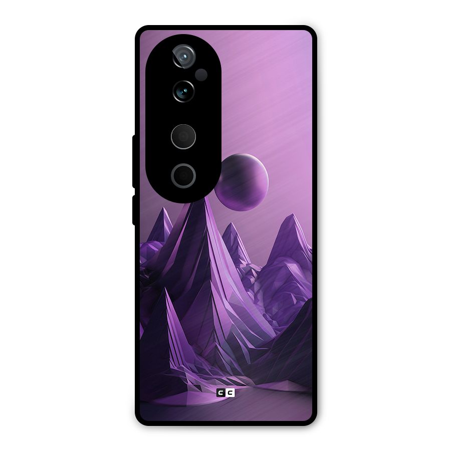 Mystical Landscape Metal Back Case for Vivo T3 Ultra