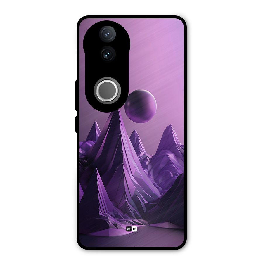 Mystical Landscape Metal Back Case for Vivo V50e