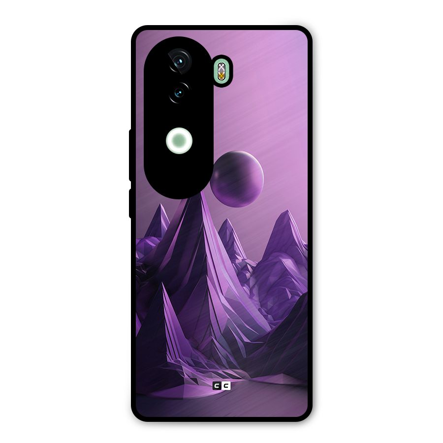 Mystical Landscape Metal Back Case for iQOO Z9s