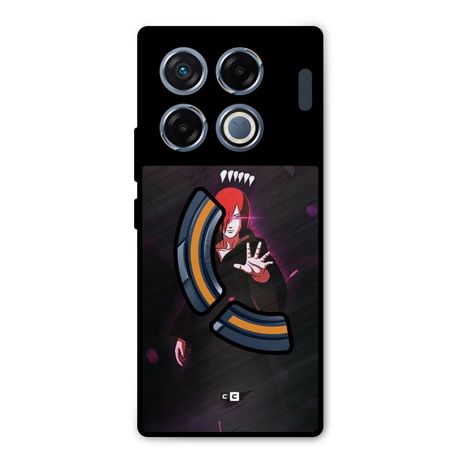 Nagato Fighting Metal Back Case for Infinix GT 20 Pro