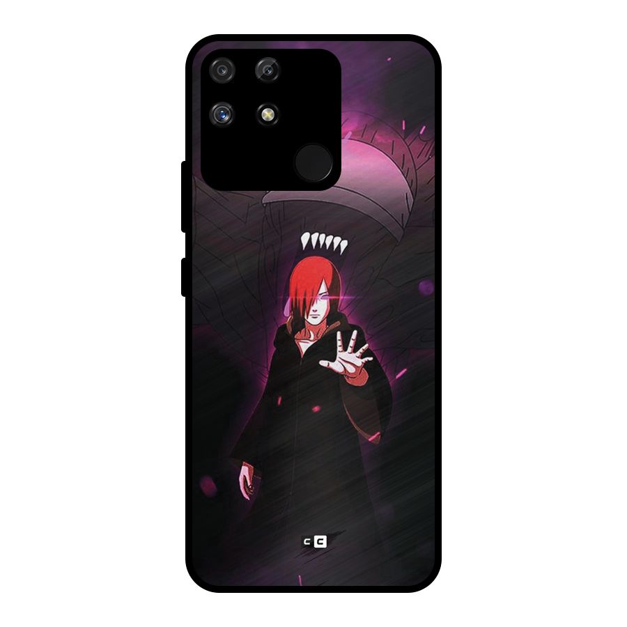 Nagato Fighting Metal Back Case for Realme Narzo 50A