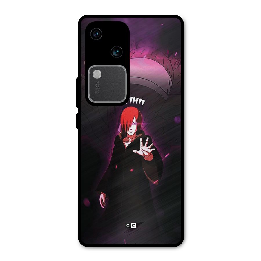 Nagato Fighting Metal Back Case for Vivo V30 Pro