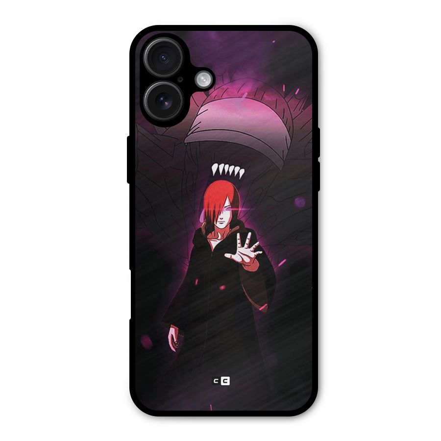 Nagato Fighting Metal Back Case for iPhone 16 Plus