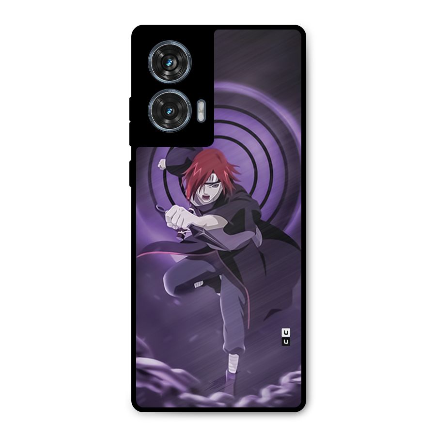 Nagato Using Rennegan Metal Back Case for Motorola Edge 50 Fusion