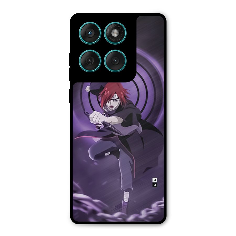 Nagato Using Rennegan Metal Back Case for Motorola Edge 60
