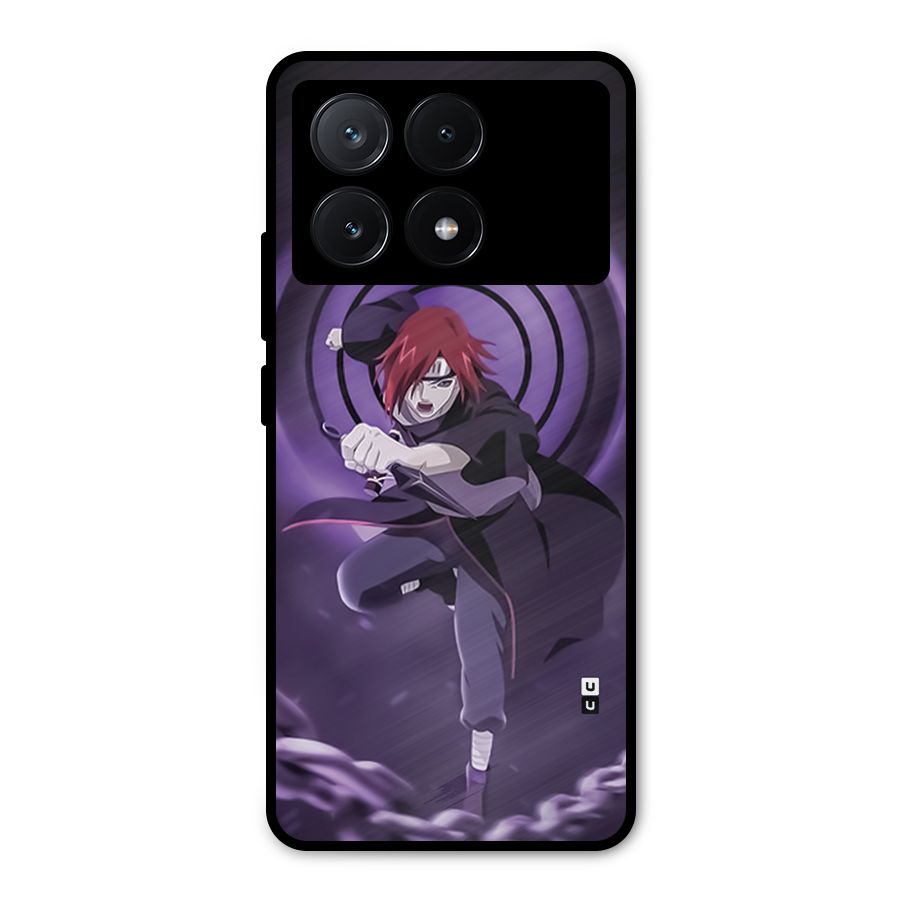 Nagato Using Rennegan Metal Back Case for Poco X6 Pro