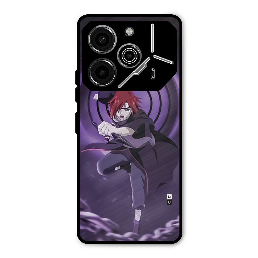 Nagato Using Rennegan Metal Back Case for Tecno Pova 6 Pro