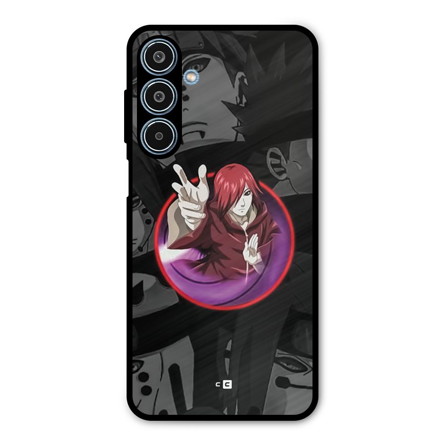 Nagato Uzumaki Metal Back Case for Galaxy M35
