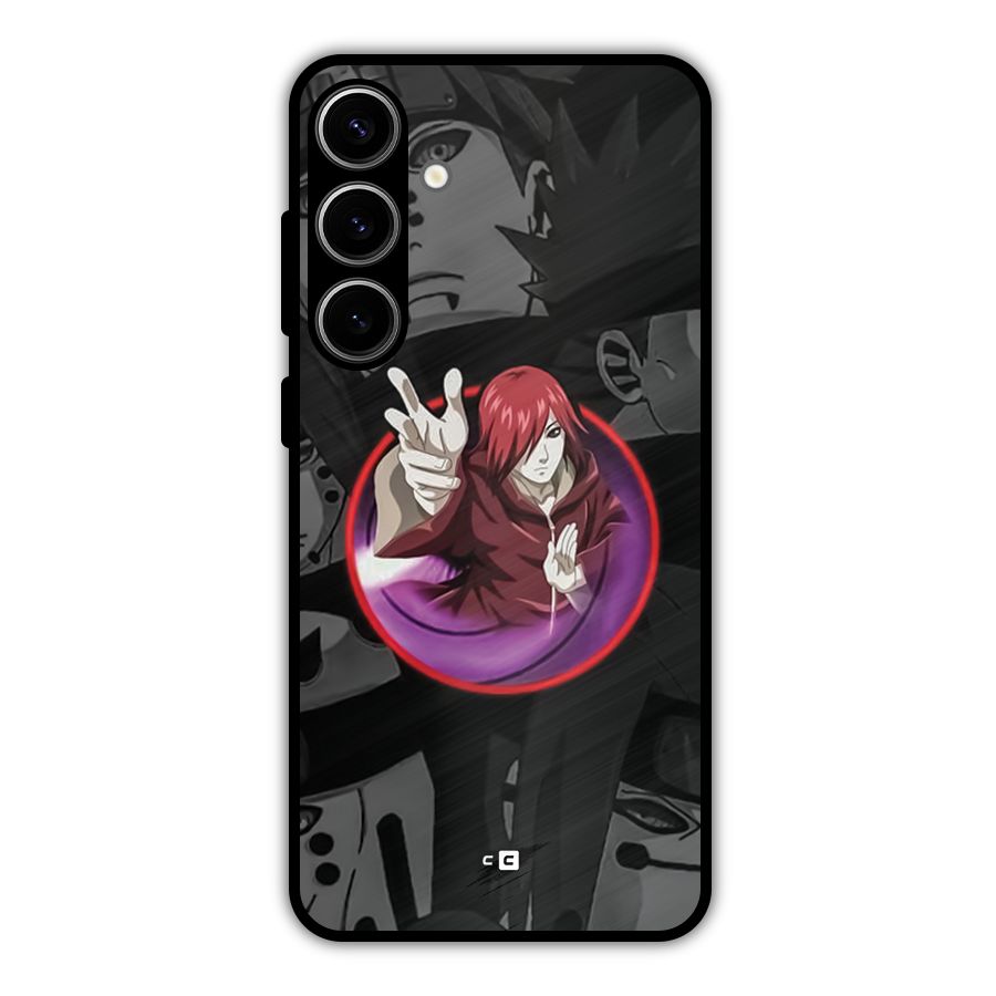 Nagato Uzumaki Metal Back Case for Galaxy S24 Plus