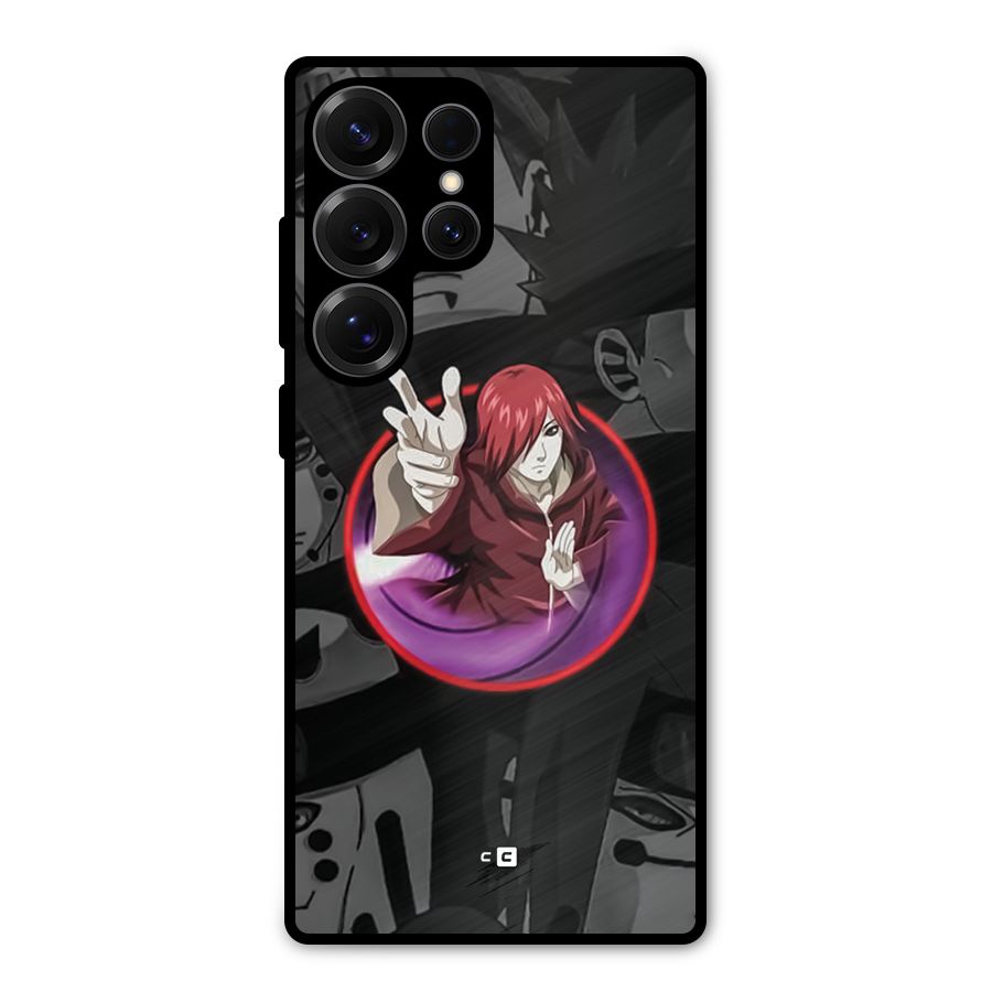 Nagato Uzumaki Metal Back Case for Galaxy S25 Ultra